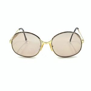 Vintage Cottet 53711 Gold Oval Sunglasses Frames